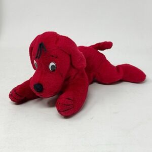 1997 Sidekicks Scholastic Clifford The Big Red Dog Vintage Bean Bag Plush 7"‎